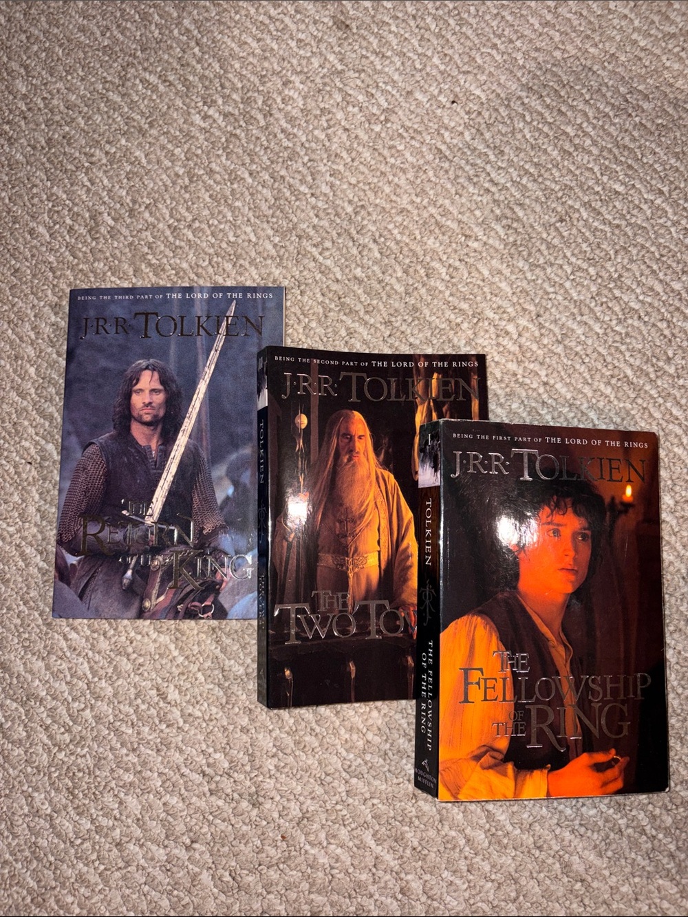 The Lord of the Rings - In Box Cover. 3 book set like NEW